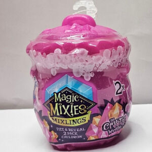 Magic Mixies Mixlings Fizz & Reveal 2 Pack Cauldron The Crystal Woods